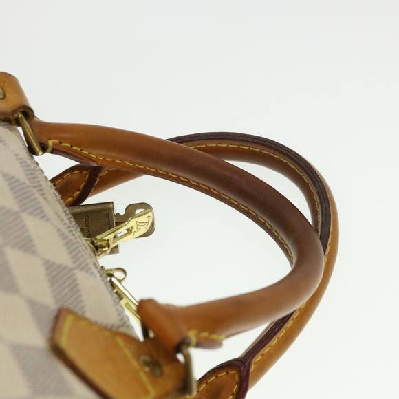 LOUIS VUITTON Damier Azur Speedy Bandouliere 35 Hand Bag N41002 LV Auth 39036 - Picture 14 of 16